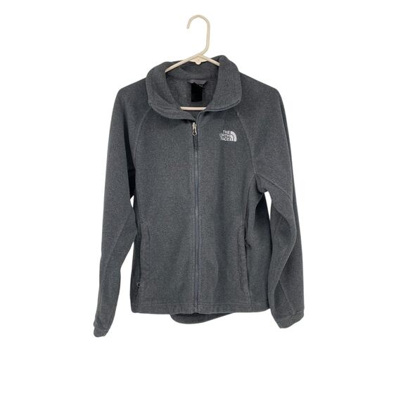 The North Face Gray Women's‎ Full Zip Fleece Jacket - Size S/P - Picture 1 of 10